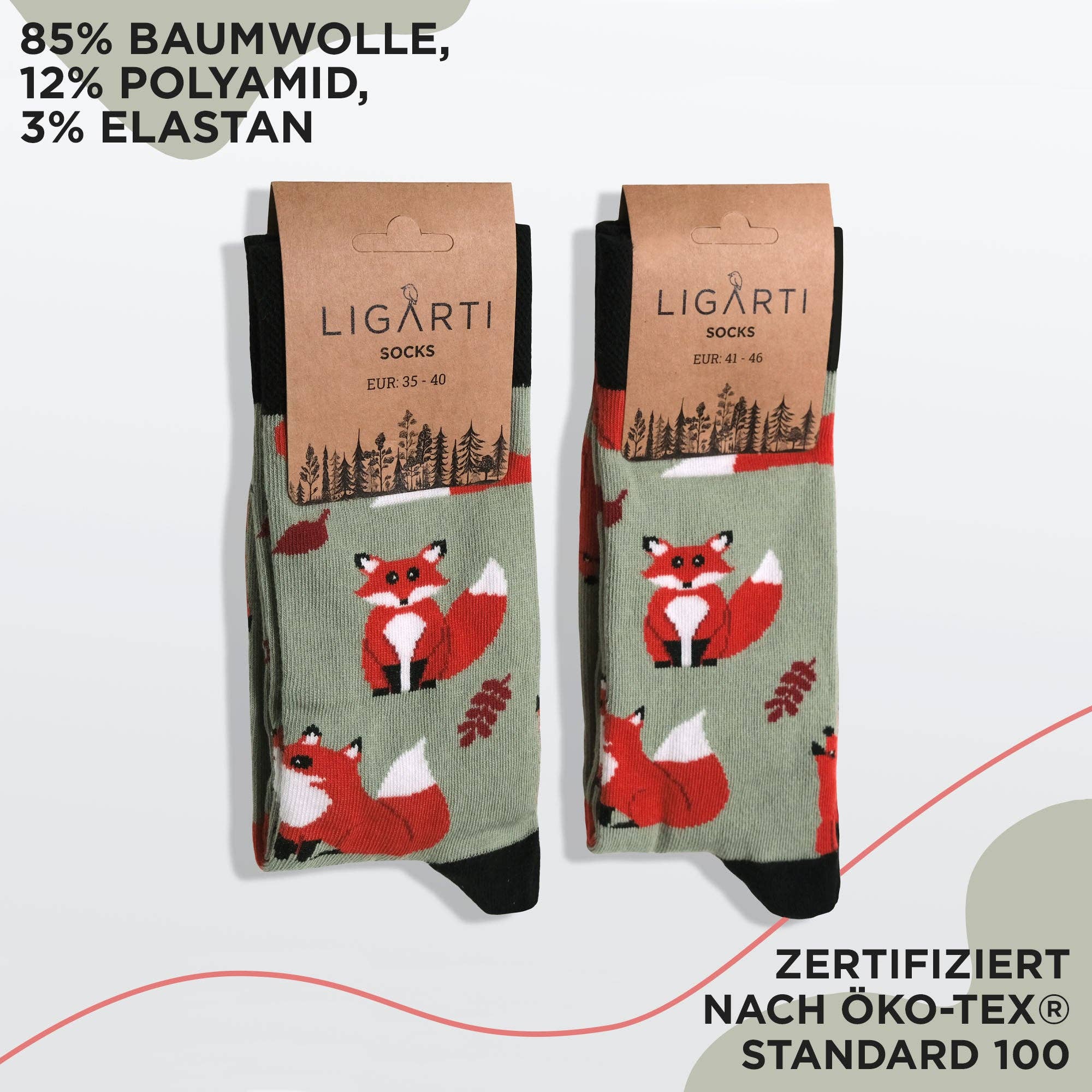 LIGARTI Socken – Fuchsversammlung
