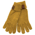 Strickhandschuhe Roos Ocher
