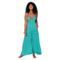 Langer ärmelloser Sommer-Jumpsuit