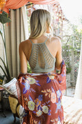 Racerback Patch Nahtlose Bralette gr m/L