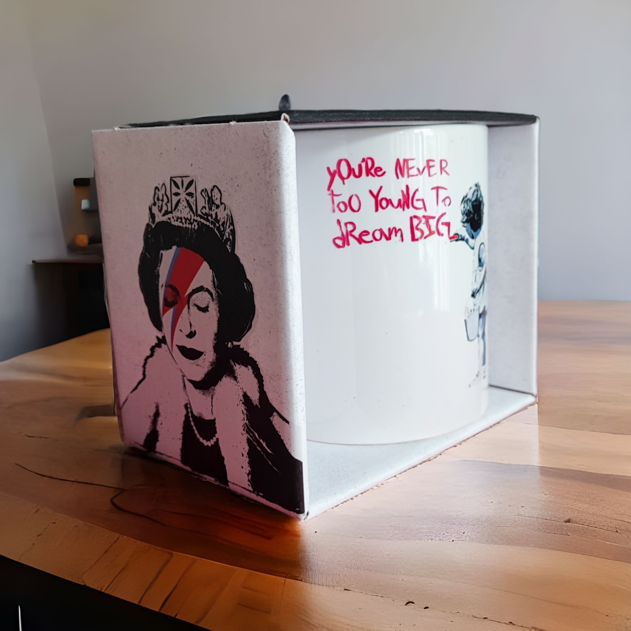 Banksy Keramiktasse 325 ml - Dream Big