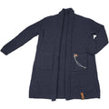 LOT83 Strickjacke Noor Dunkelgrau