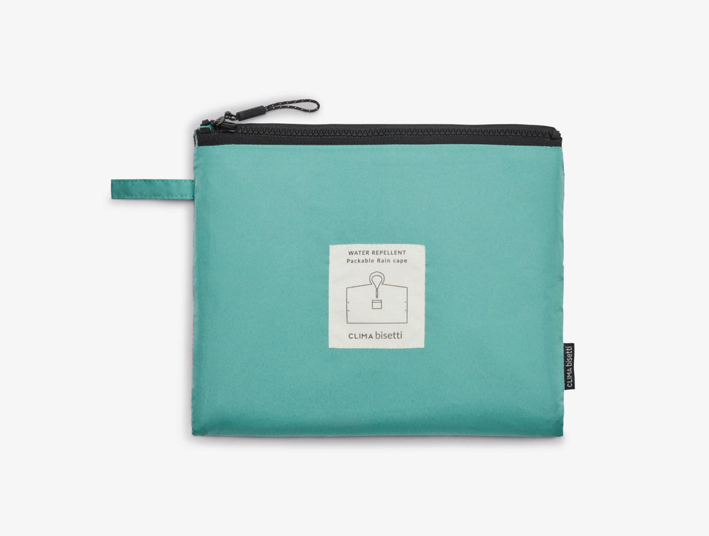 Wasserdichter Falt-Poncho aus recyceltem Polyester
