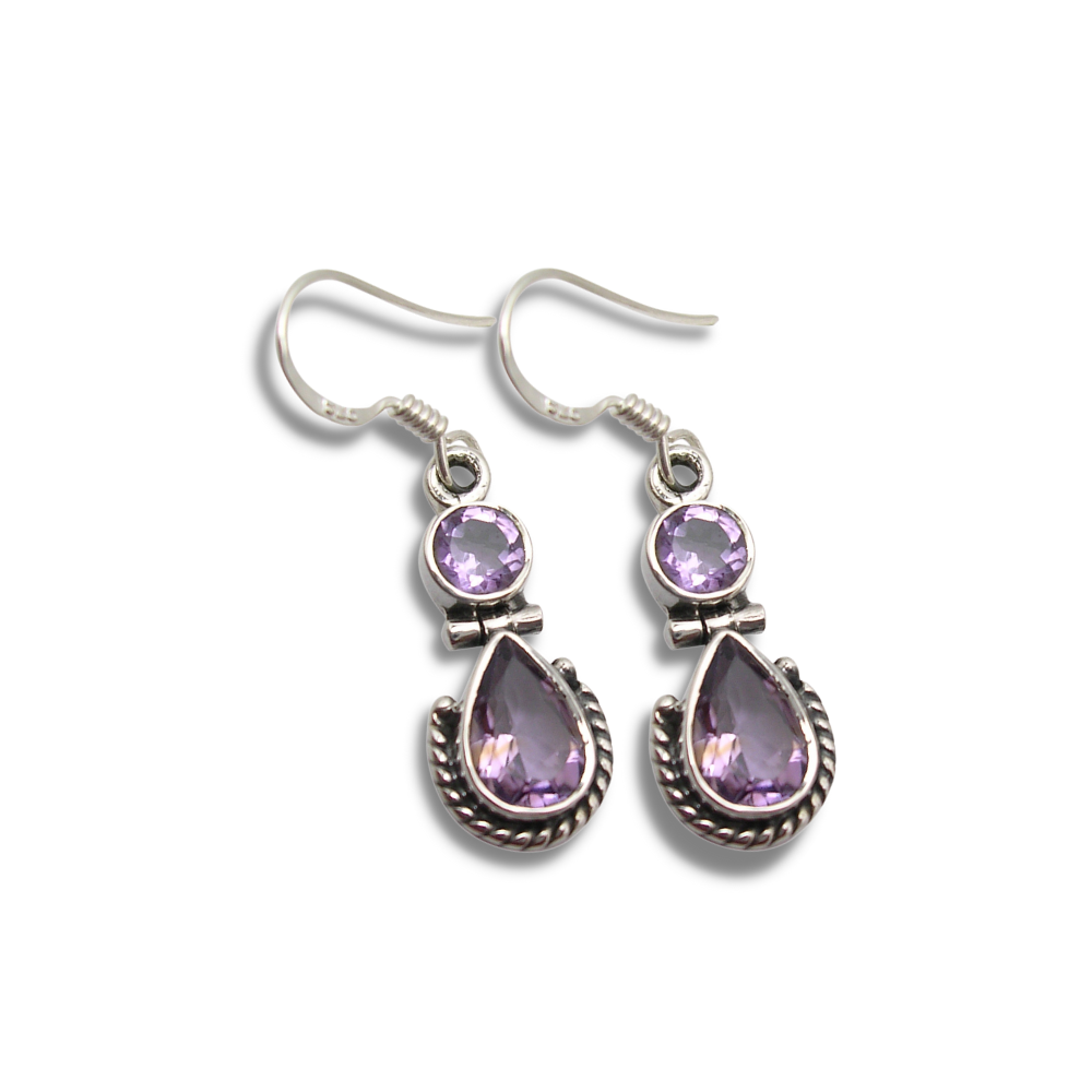 KARMA YOGA SHOP Venus“ Ohrringe mit Amethyst
