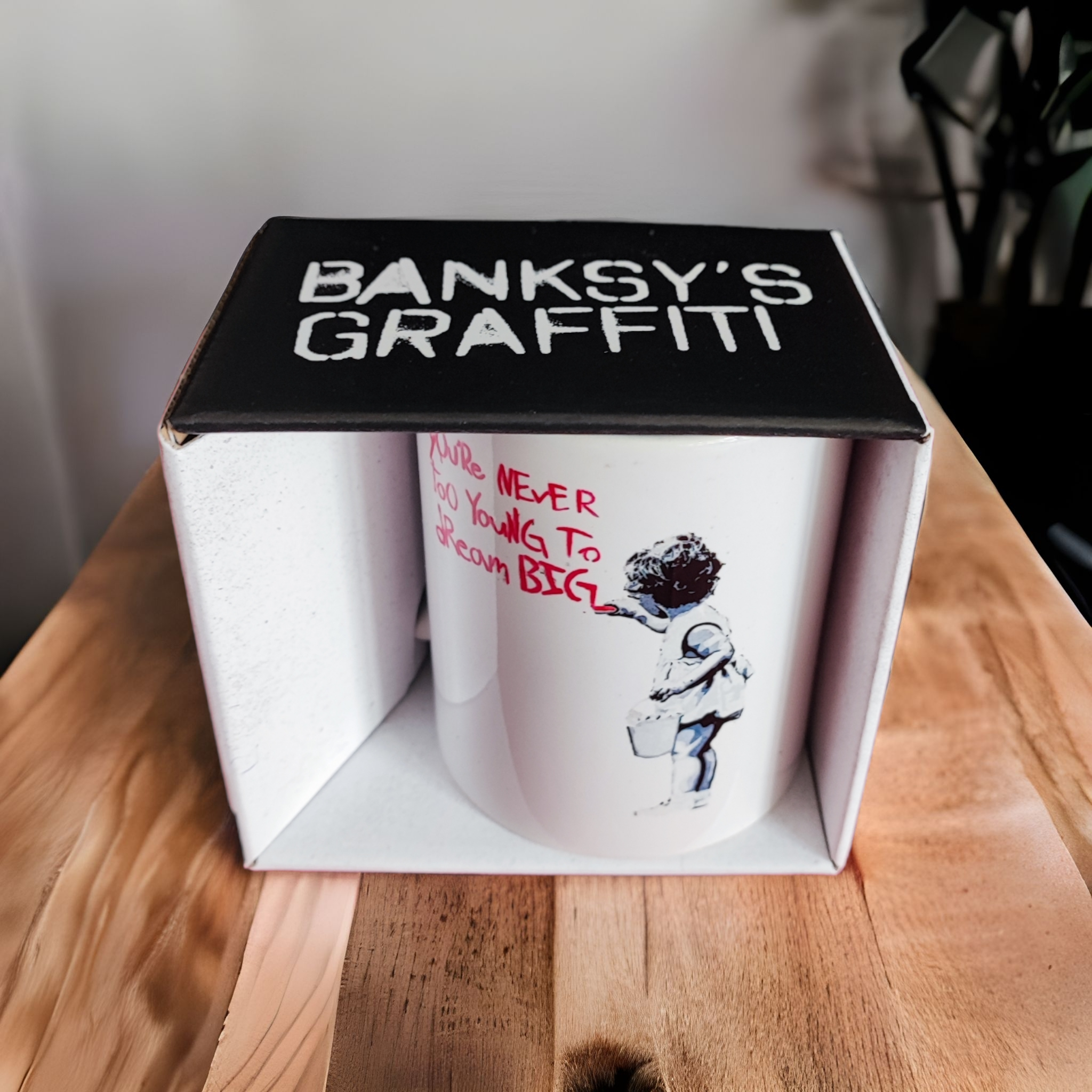 Banksy Keramiktasse 325 ml - Dream Big