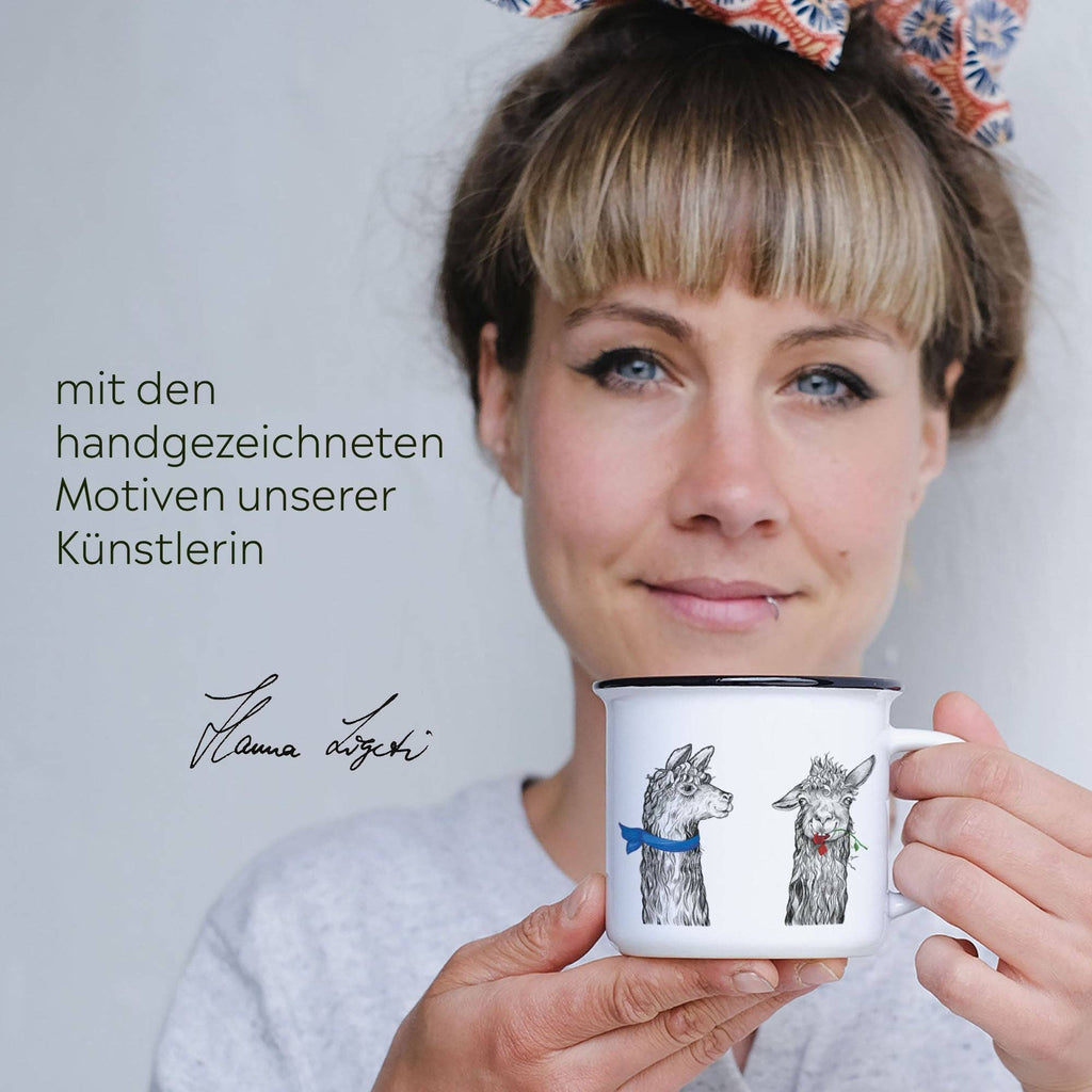 LIGARTI Keramiktasse – Lama Club