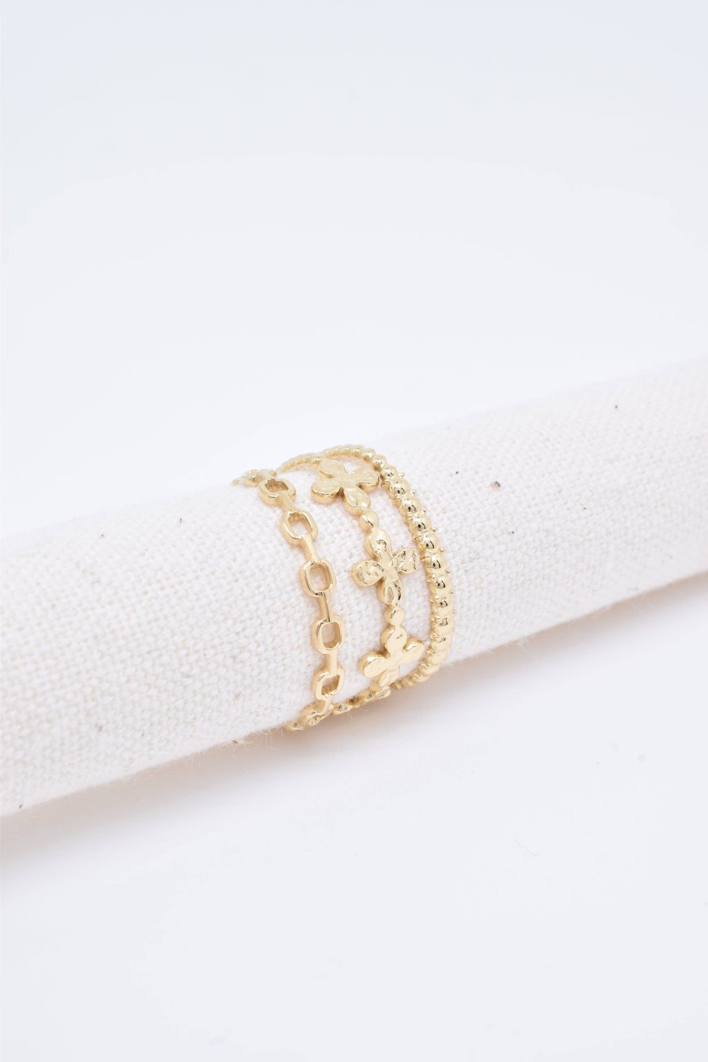 Anastasia Ring Verstellbar Edelstahl