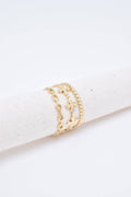 Anastasia Ring Verstellbar Edelstahl