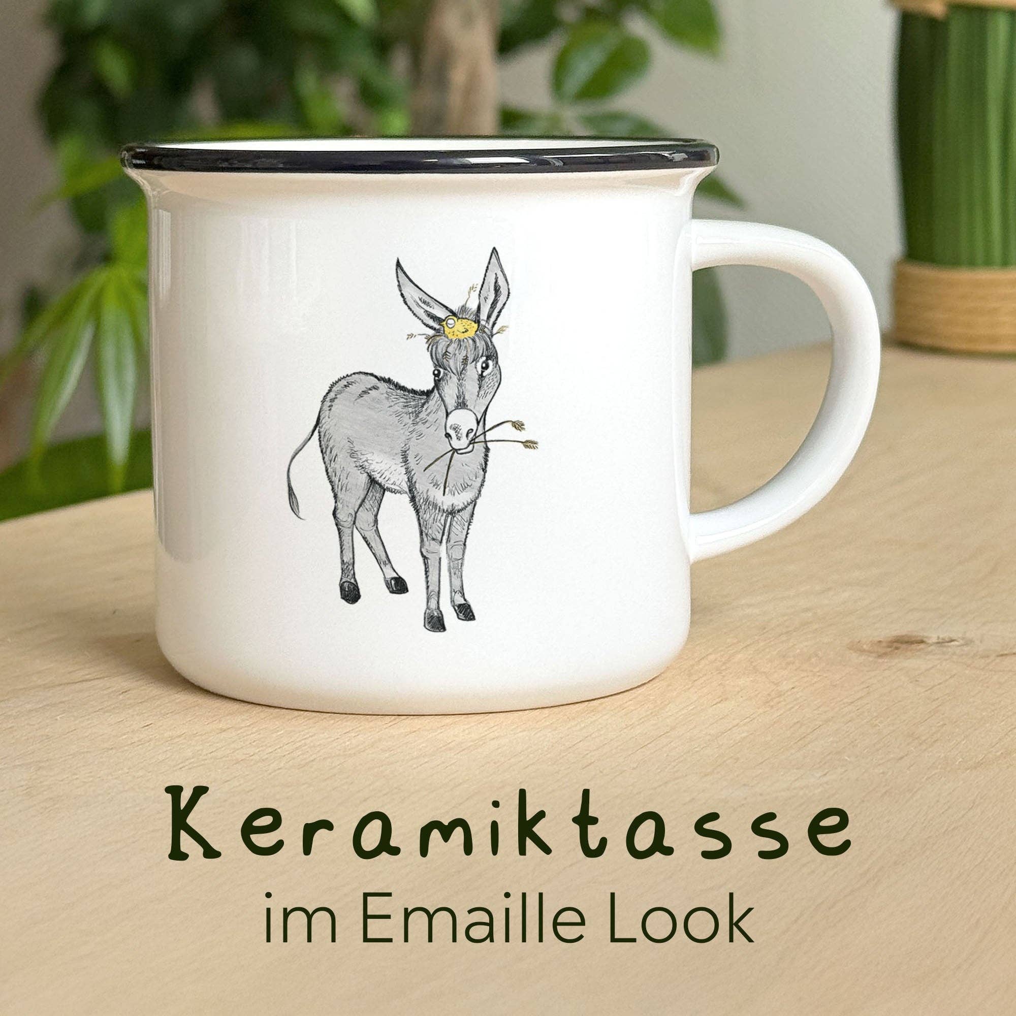 LIGARTI Keramiktasse – Eselnest