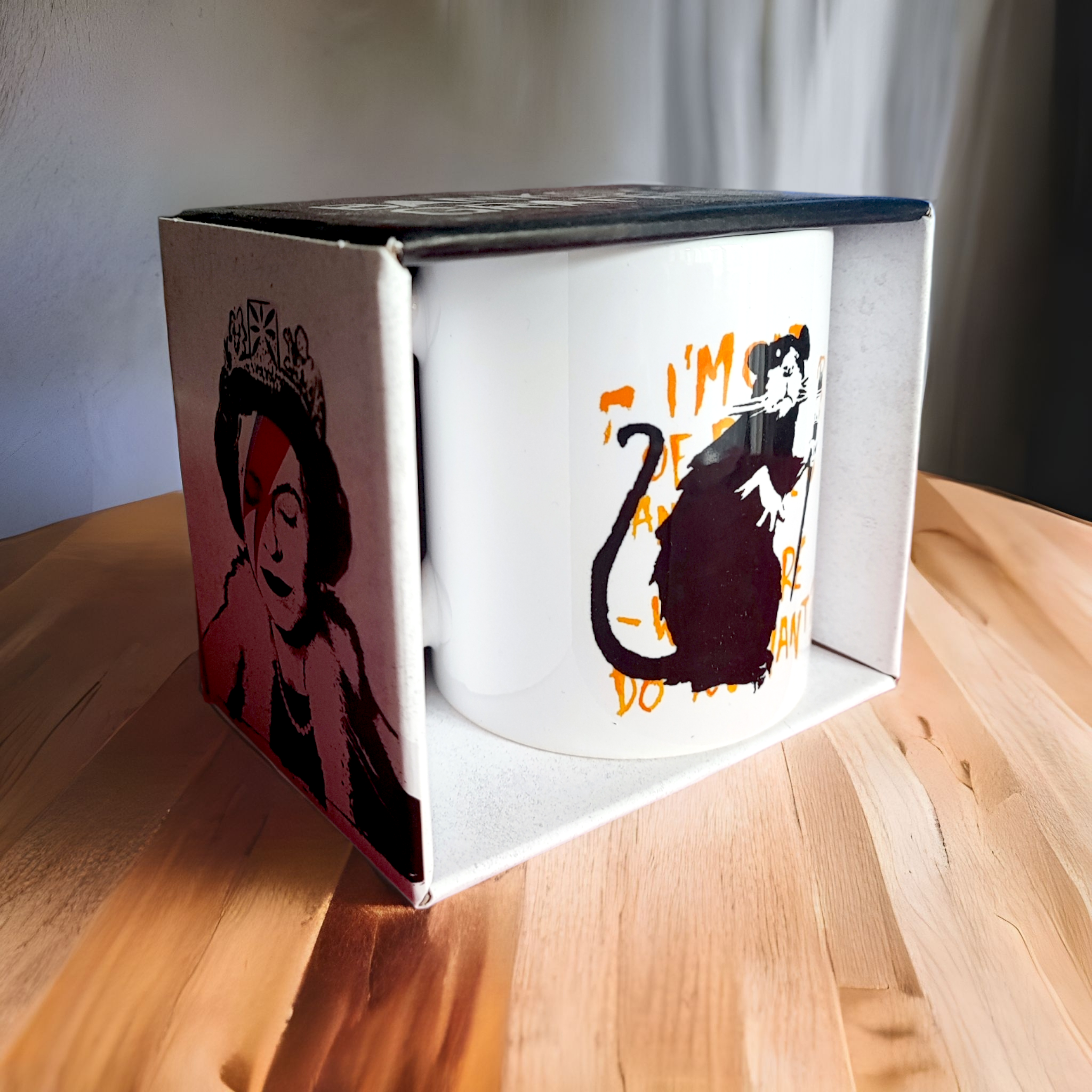 Banksy Keramiktasse 325 ml - I'm Out of Bed