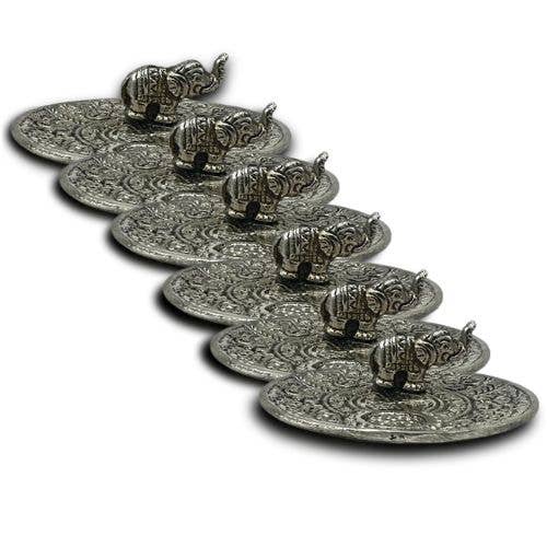 Elefanten-Räucherhalter aus Aluminium