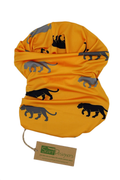 Bandana mit Orange-Tiger-Muster - Multifunktionales Schlauchtuch