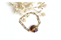 Mehrfarbiges Achat-Armband