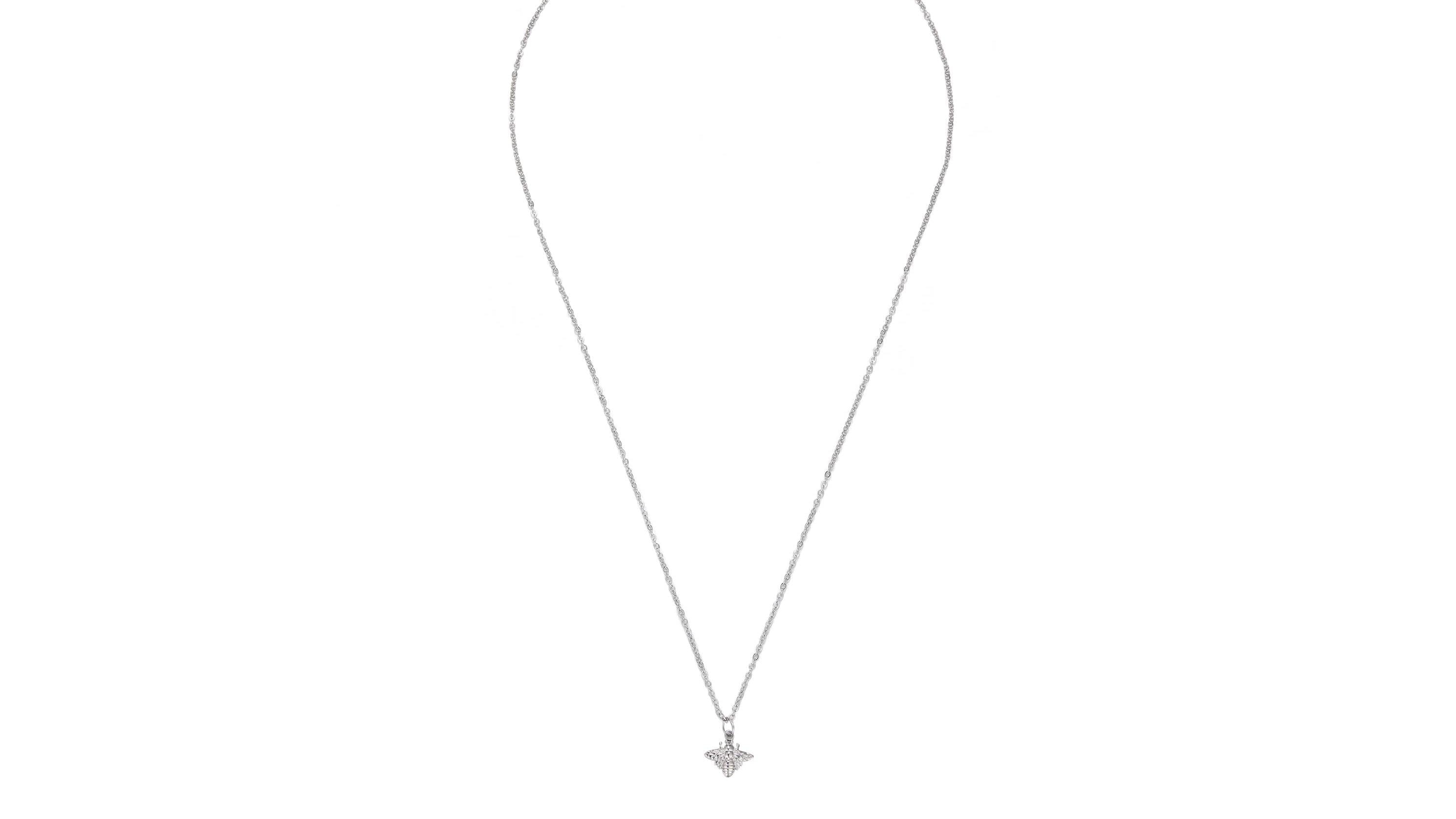 Kette mit Bienenanhänger aus silber