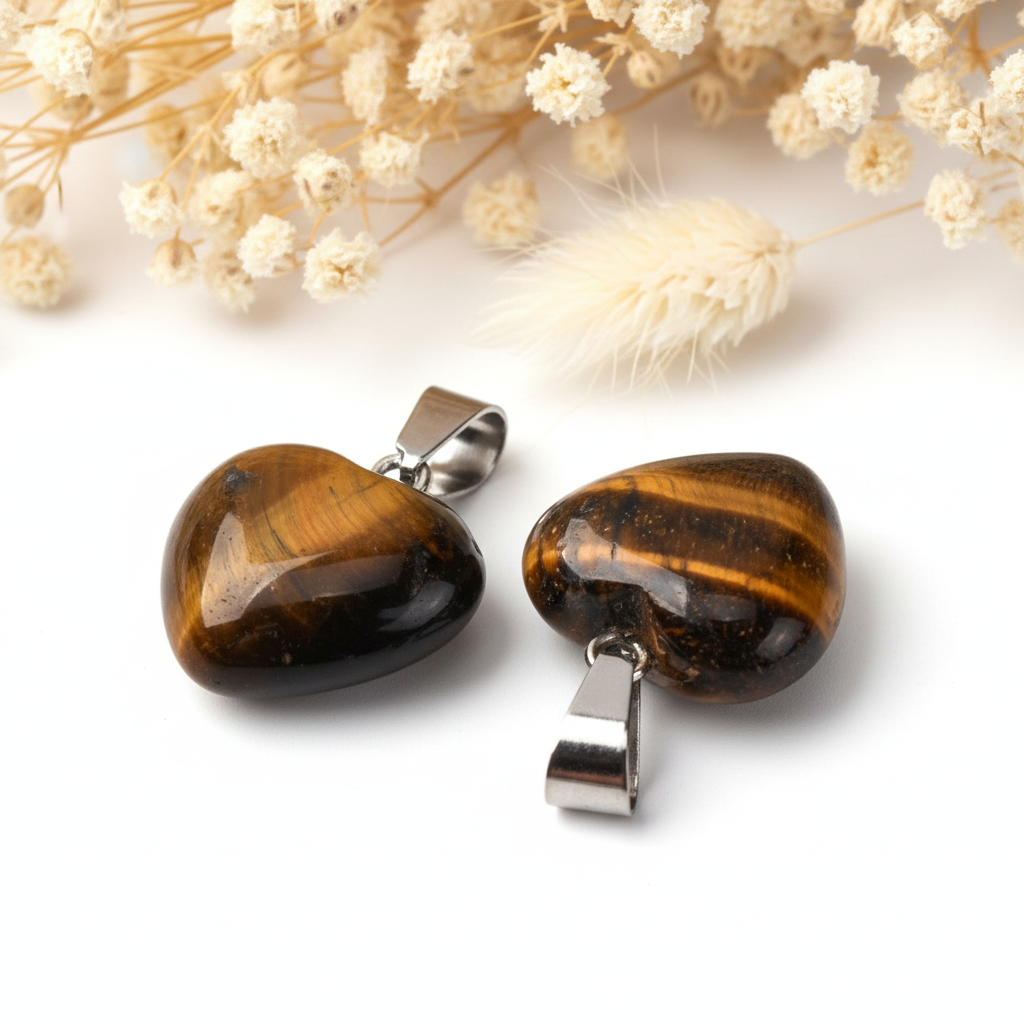 Tigerauge-Steinanhänger