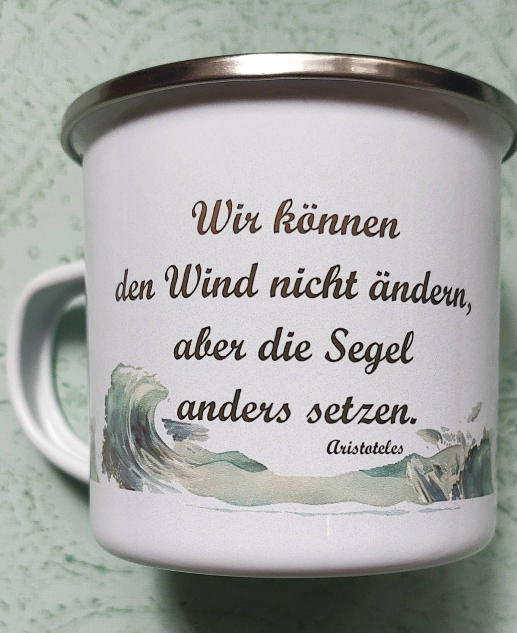 Meisie Berlin Emailletasse Segelschiffchen