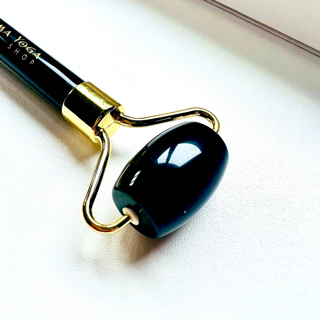 Massage-Roller aus Obsidian