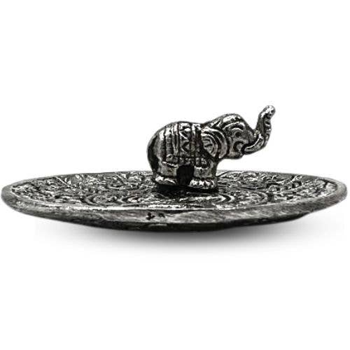 Elefanten-Räucherhalter aus Aluminium
