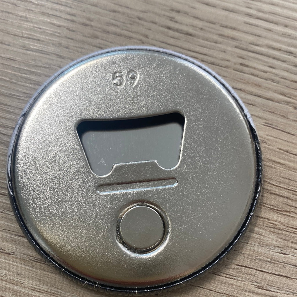 Kühlschrank Magnet und gleichzeitig Flaschenöffner 2in1 Waschbär