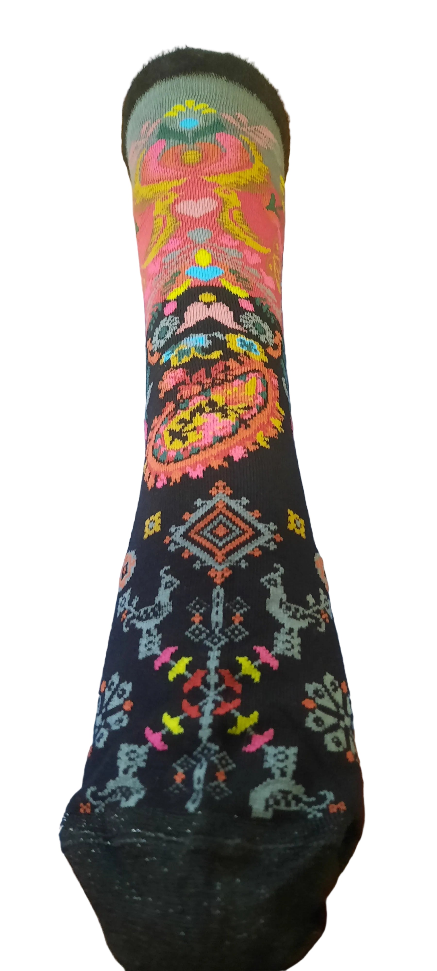 FIL DE JOUR Envolée Socken, Einheitsgröße 36/41 mit Einhornmotiv