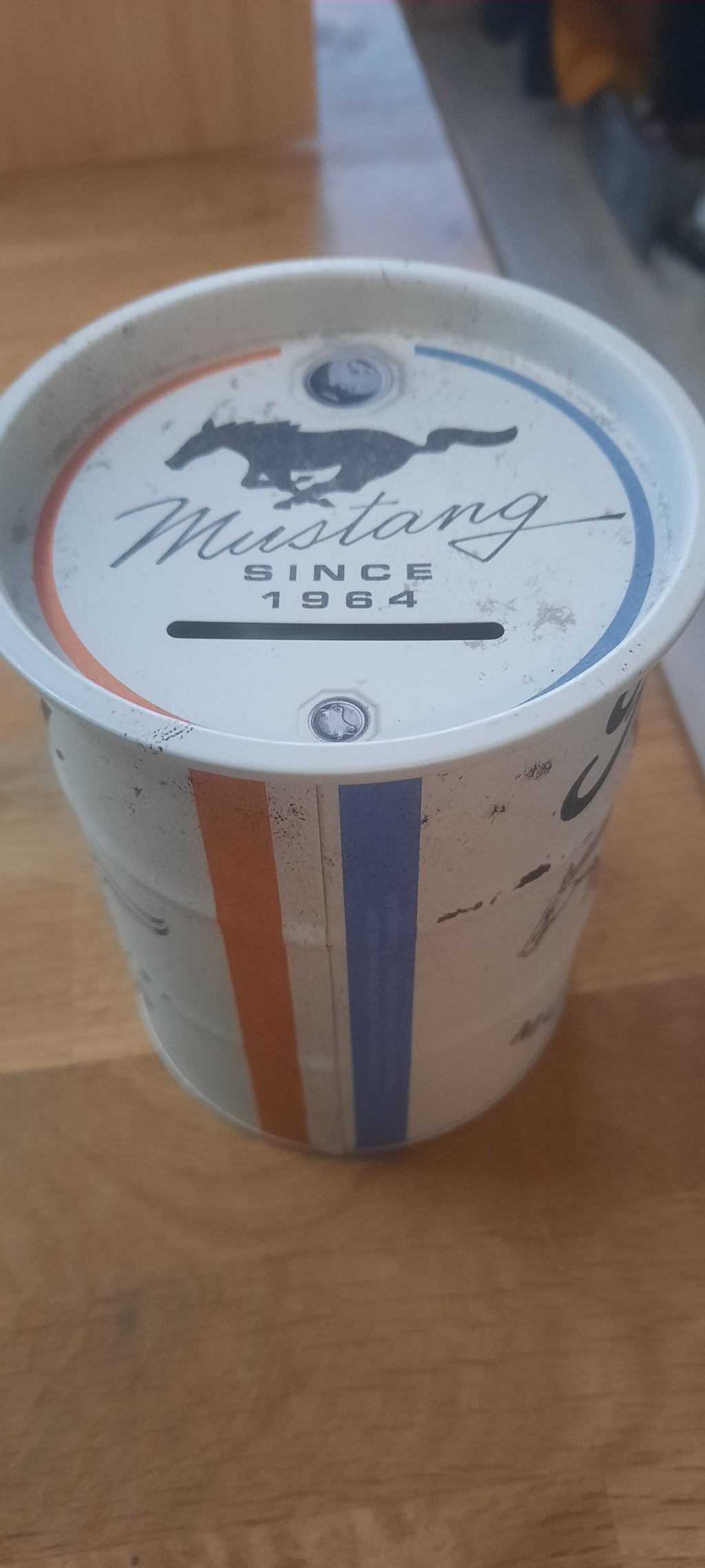 Spardose Sparbüchse  Metall - Ford Mustang Vintage