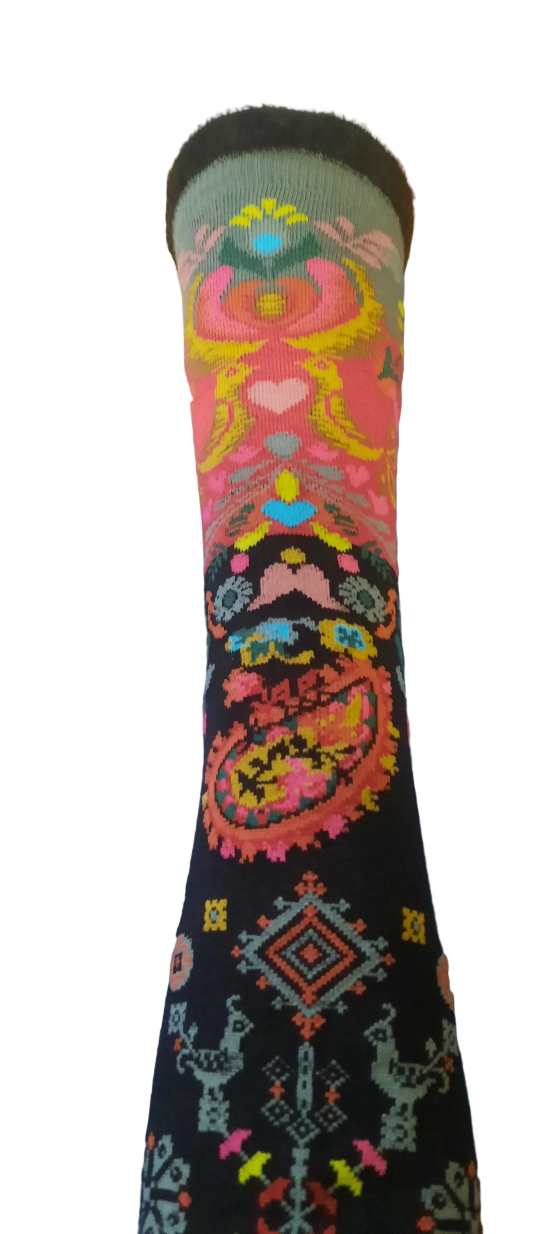 FIL DE JOUR Envolée Socken, Einheitsgröße 36/41 mit Einhornmotiv