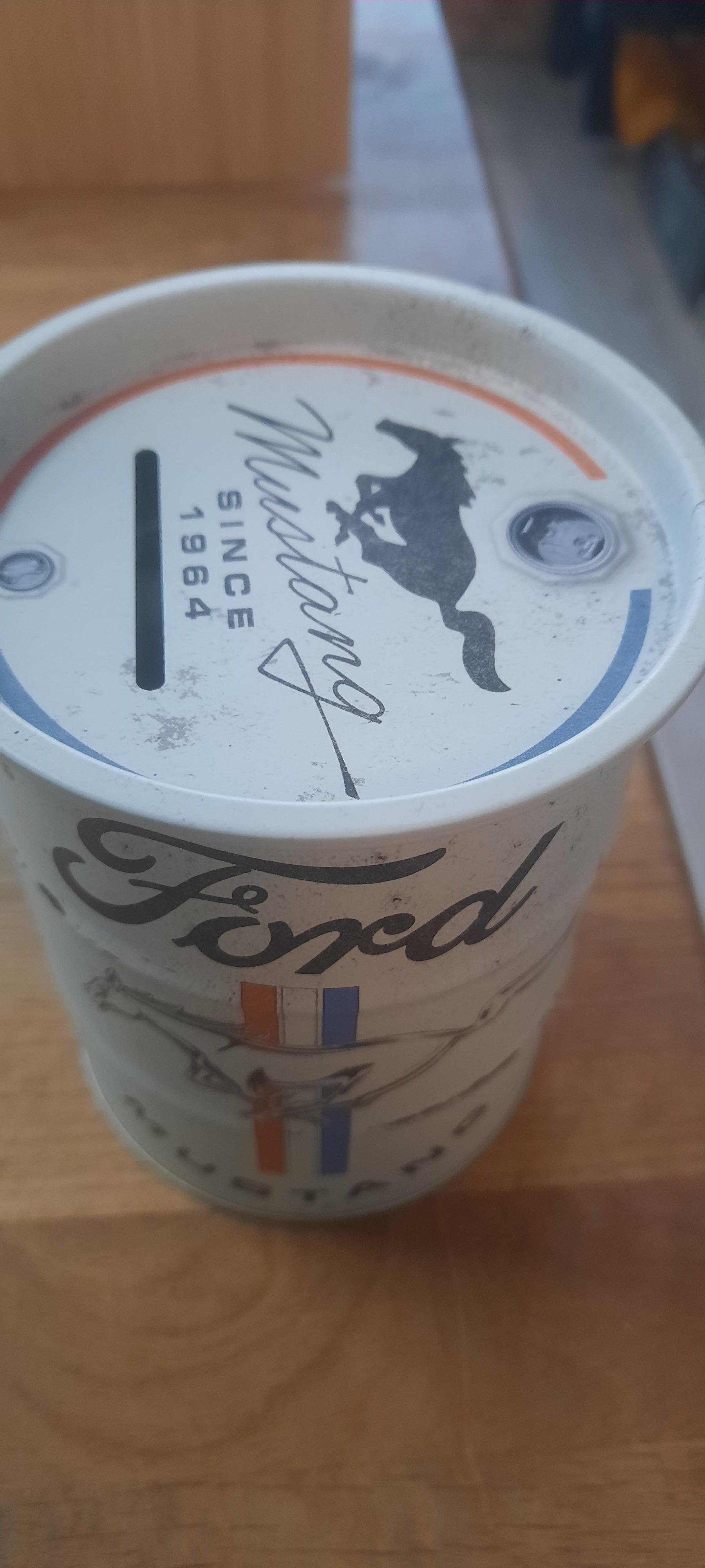 Spardose Sparbüchse  Metall - Ford Mustang Vintage