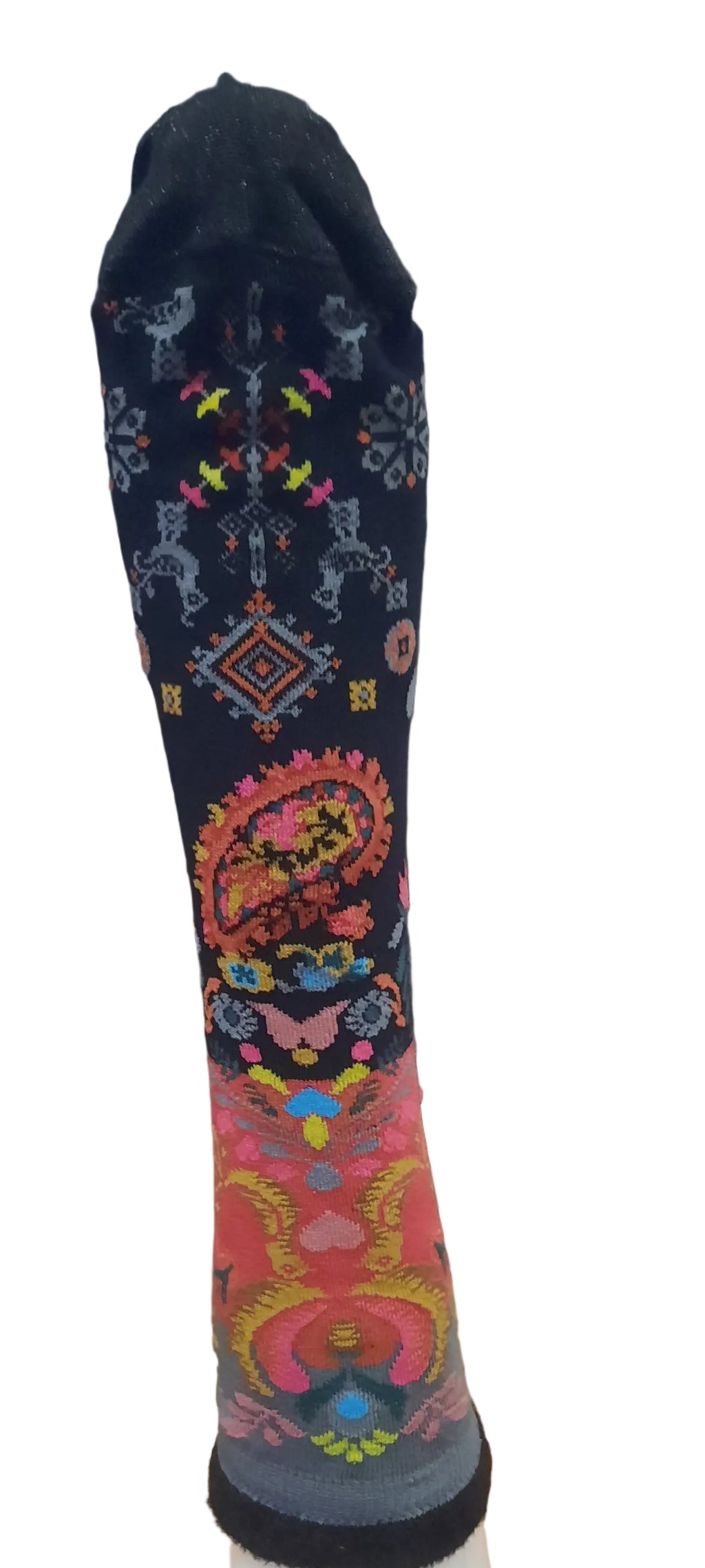 FIL DE JOUR Envolée Socken, Einheitsgröße 36/41 mit Einhornmotiv