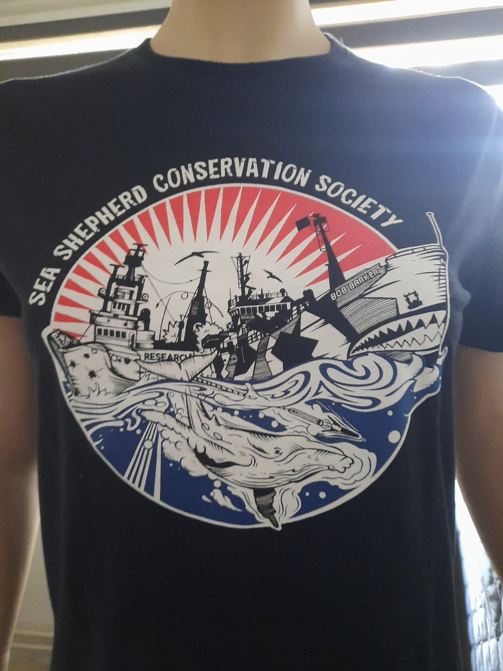 Sea Shepherd  T-Shirt Gr XXL CONSERVATION SOCIETY