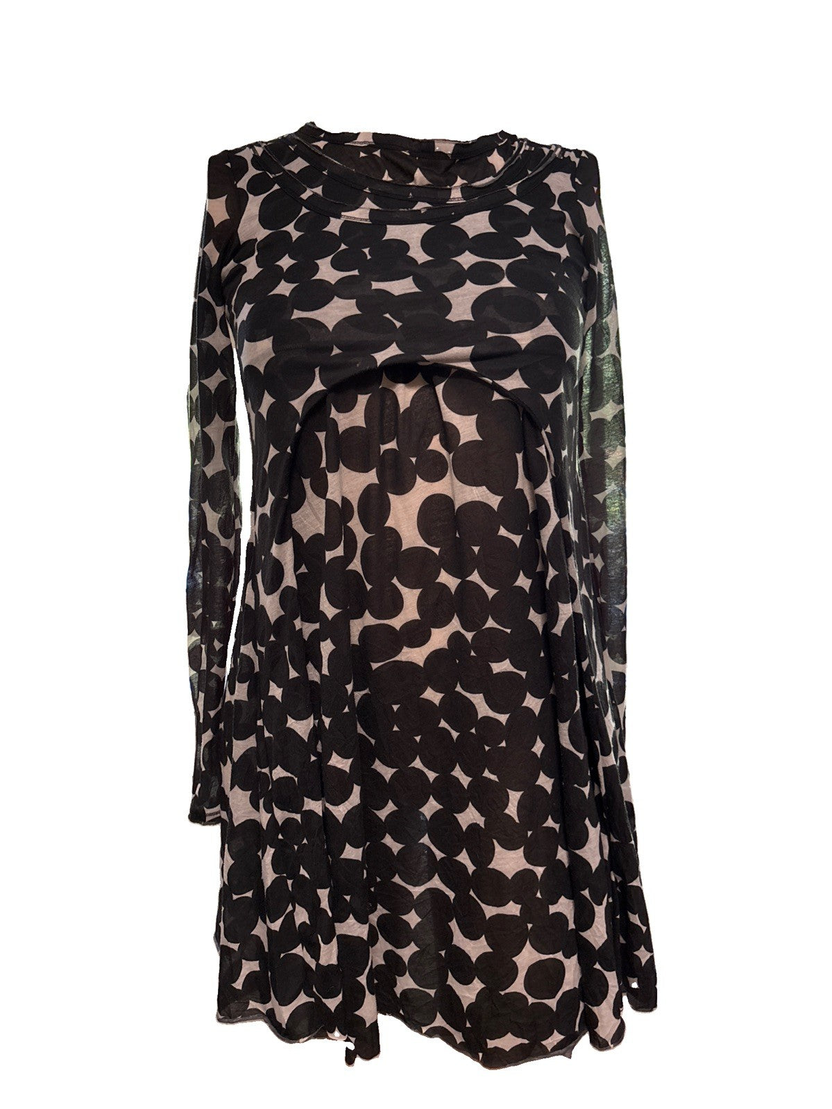 Rundholz kleid Ausgefallen Black Label
