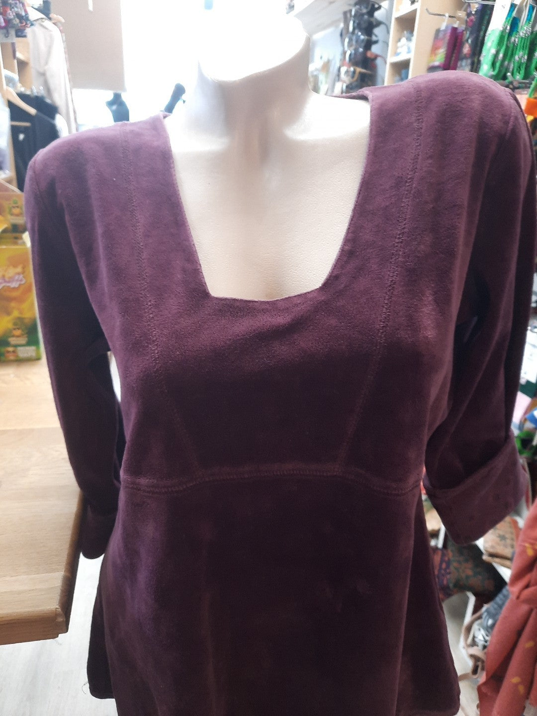 Gudrun Sjöden Nicki Samt oberteil Pulli