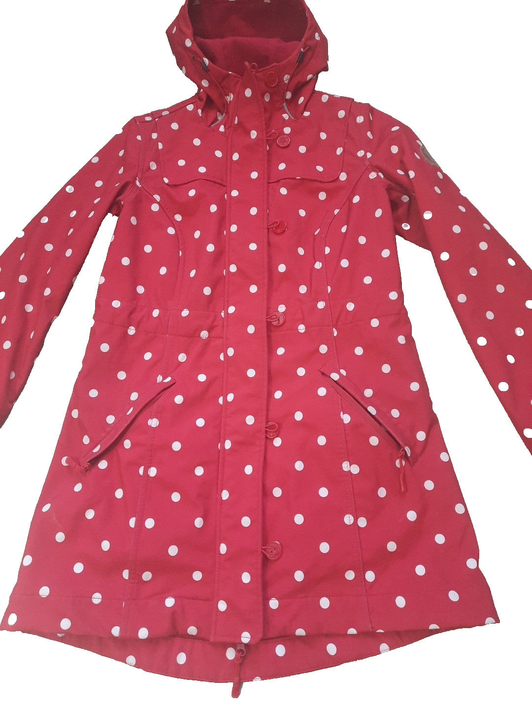 Blutsgeschwister Softshell Parka Pünktchen Regenparka