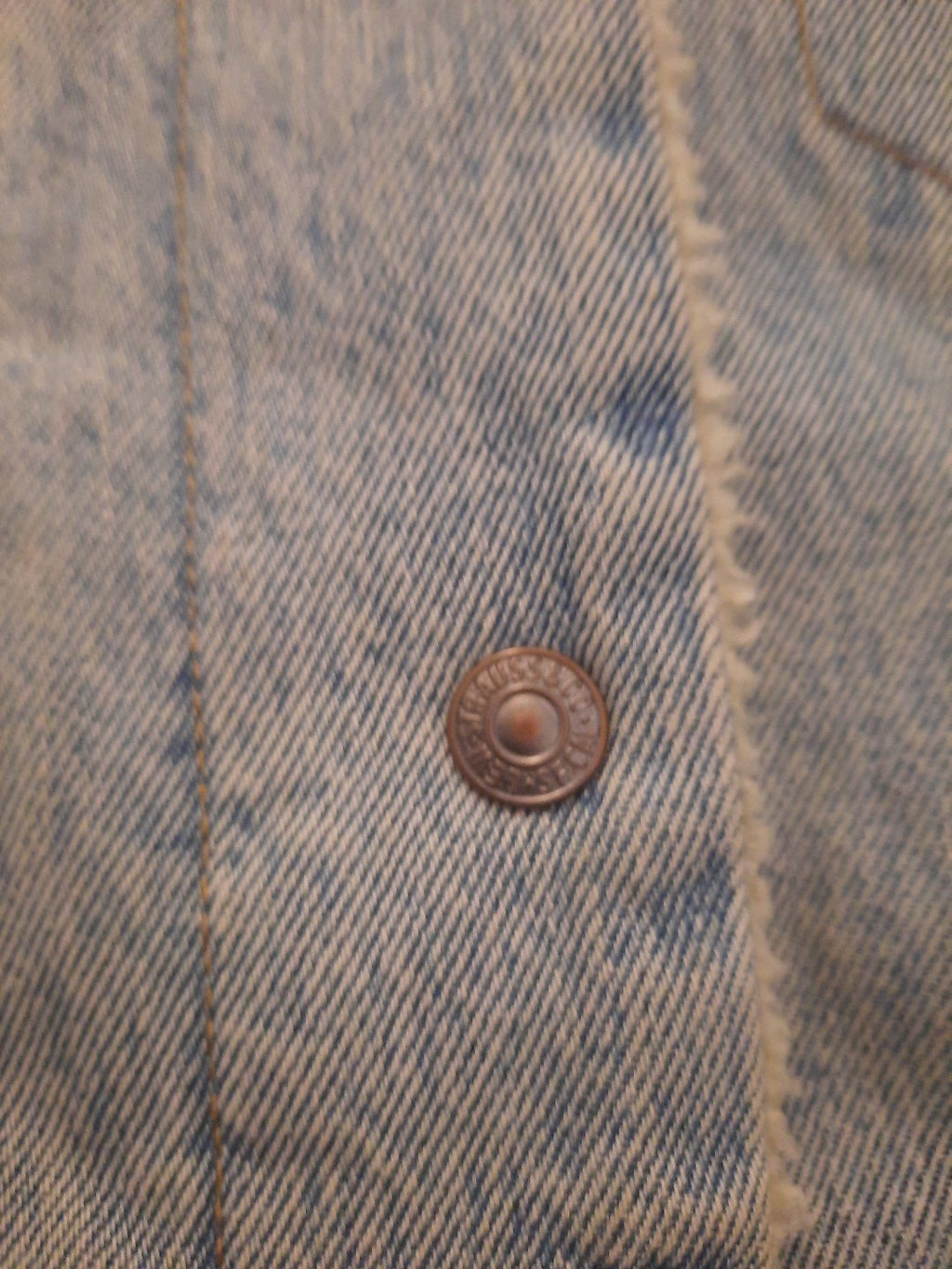Levis  Gefüttert Jeansjacke Big E Trucker Jacke Fell