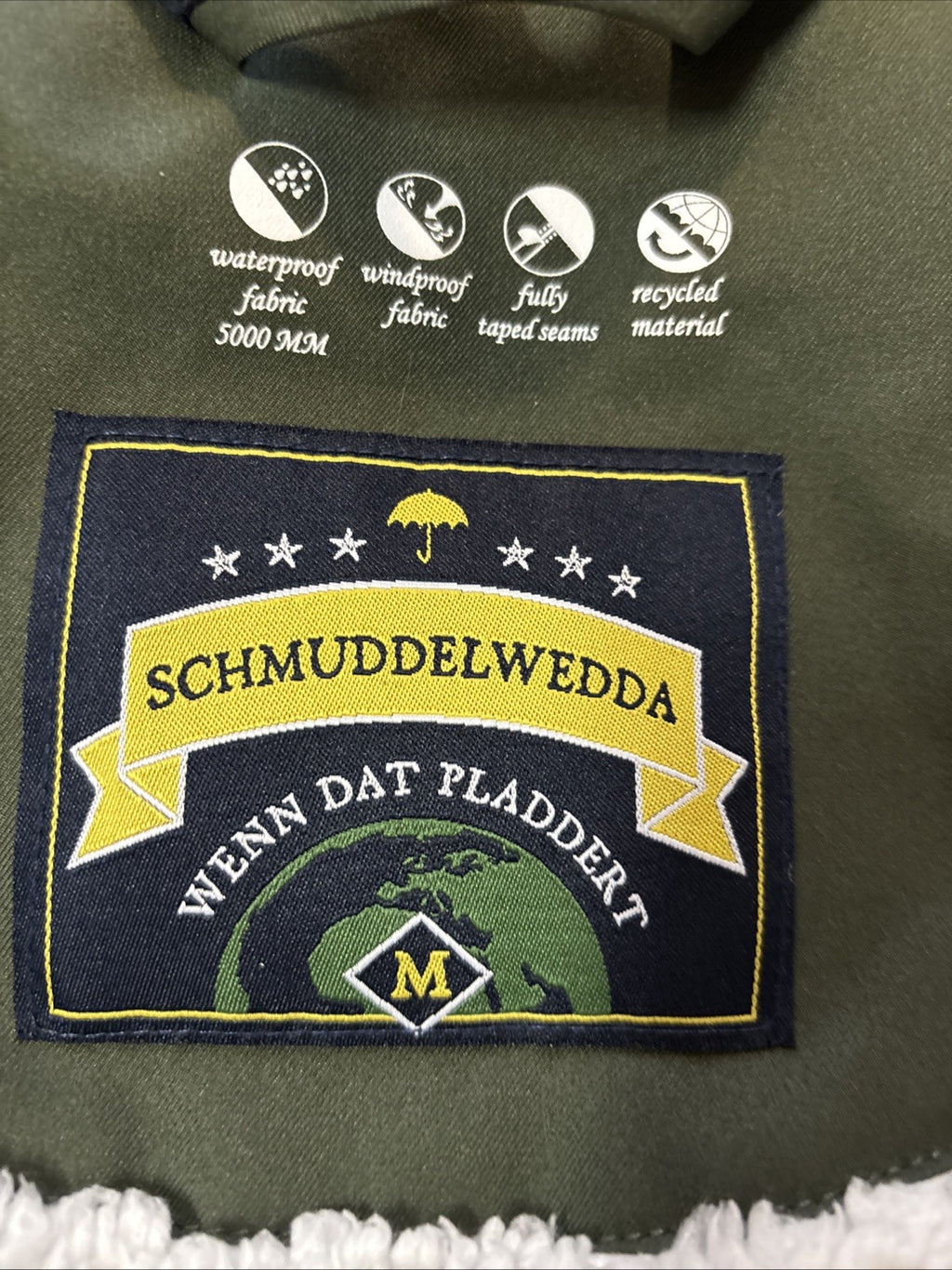 Schmuddelwedda Winterjacke Gefüttert