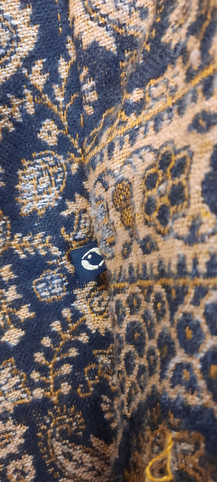 Poncho von Tweedy Clothing Recycling Plastikflaschen Handmade Vegan