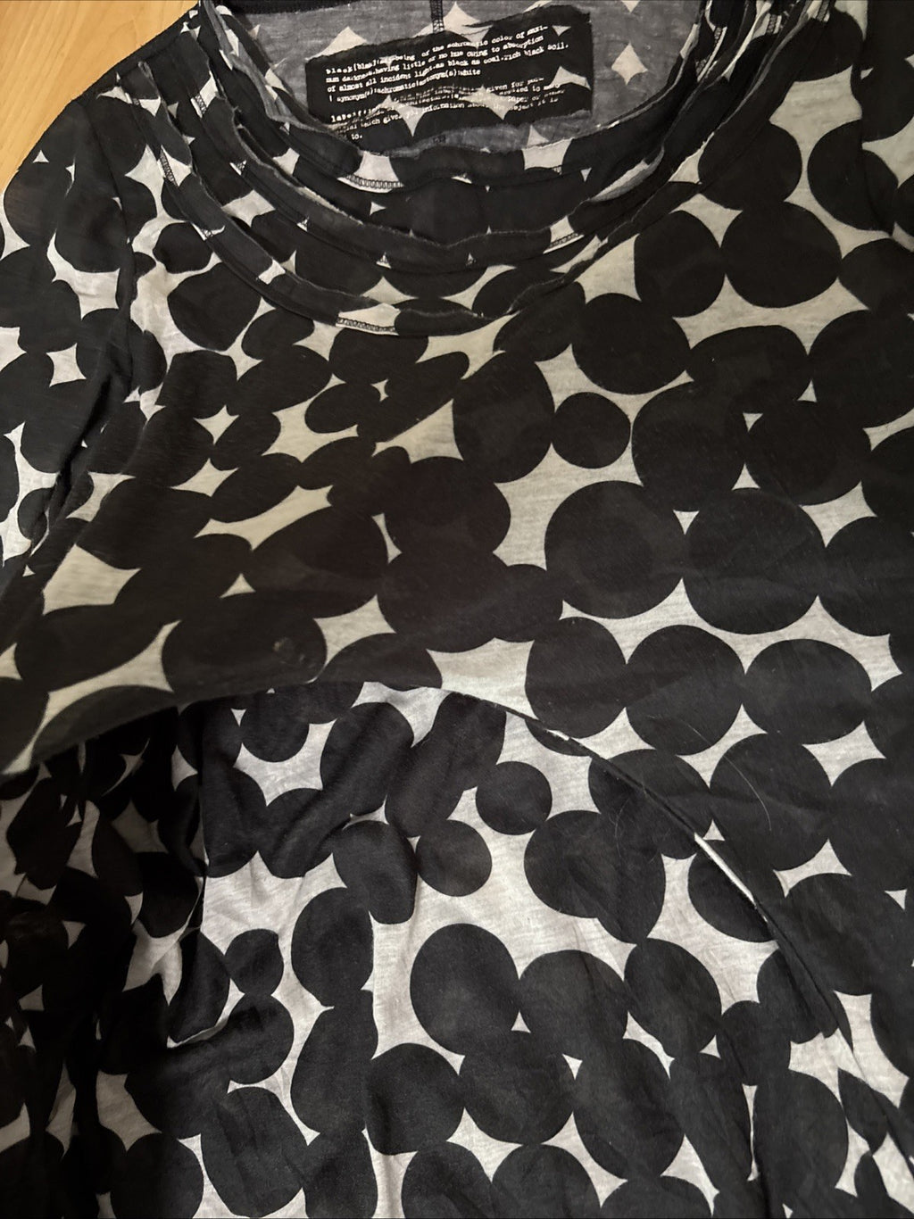 Rundholz kleid Ausgefallen Black Label