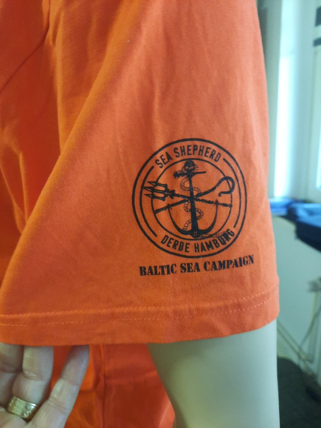 Sea Shepherd Derbe T-Shirt Gr 3XL Protect