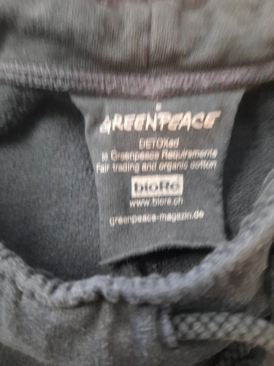Greenpeace Jogging Hose Baumwolle