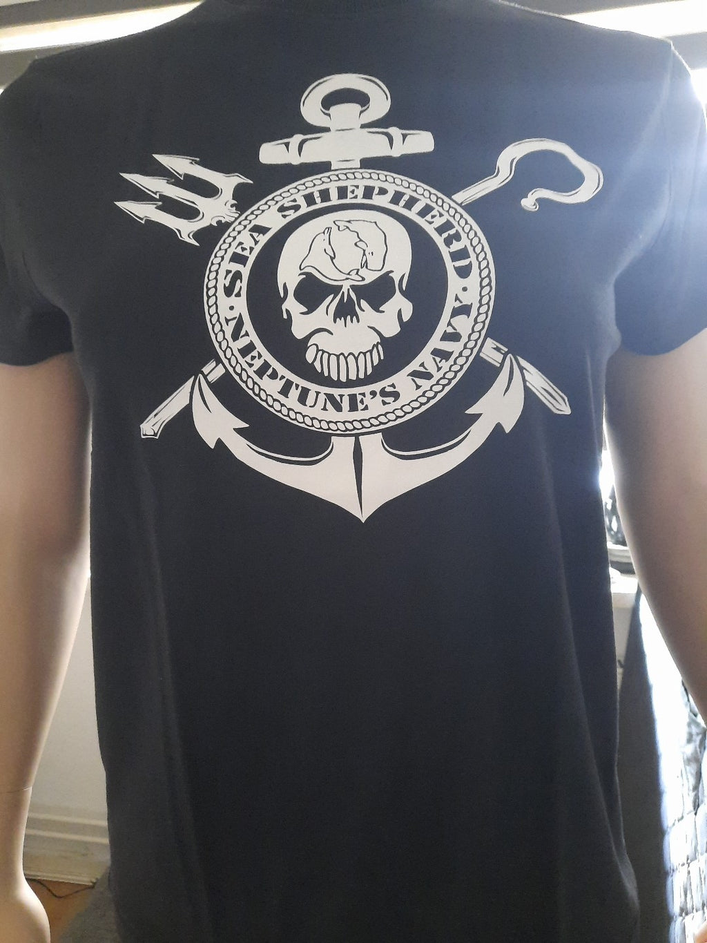 Sea Shepherd T-Shirt Gr XXL NEPTUNE 'S NAVY