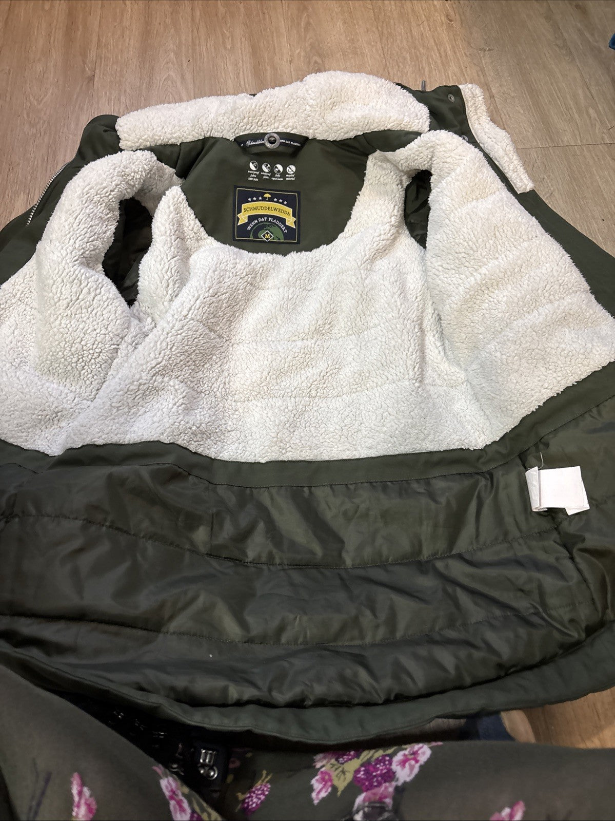 Schmuddelwedda Winterjacke Gefüttert