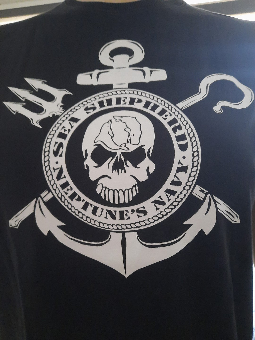 Sea Shepherd T-Shirt Gr XXL NEPTUNE 'S NAVY