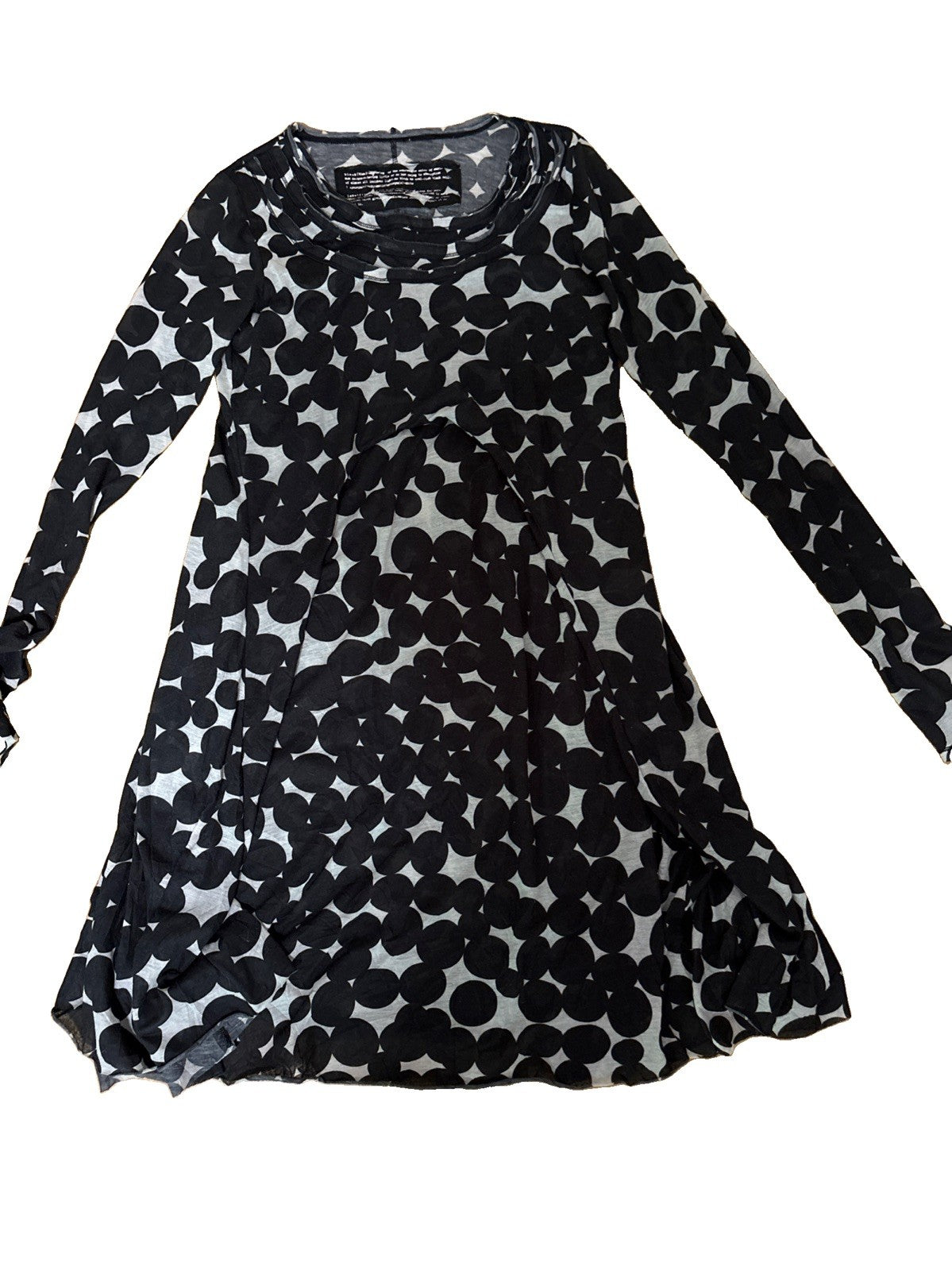Rundholz kleid Ausgefallen Black Label