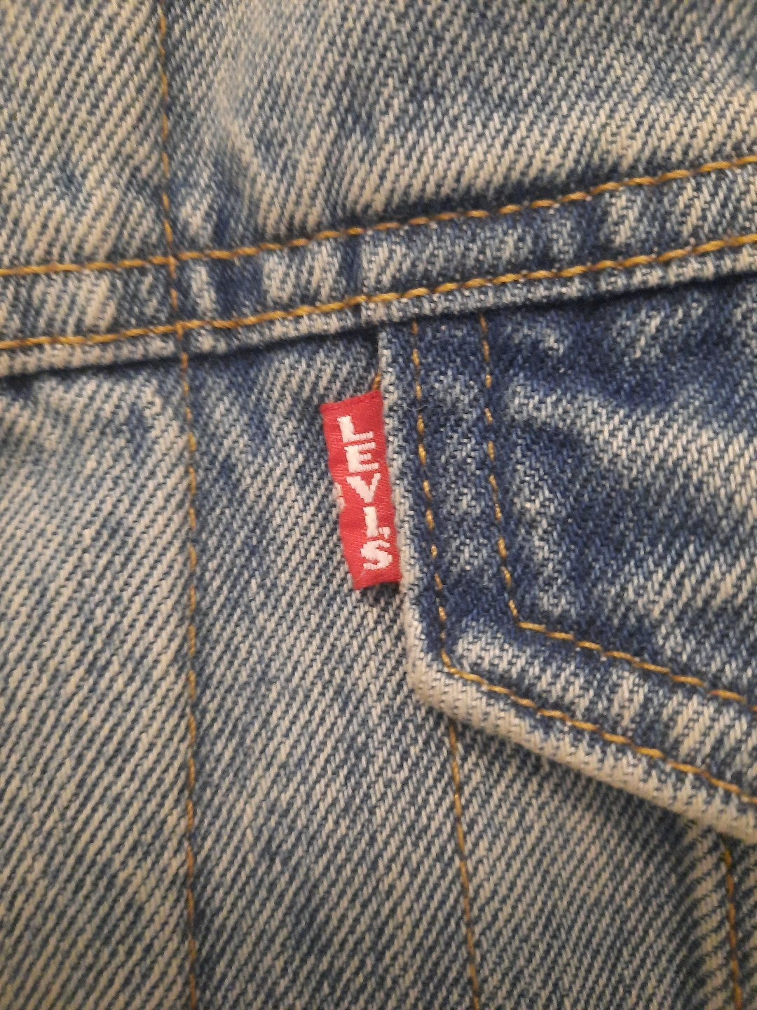 Levis  Gefüttert Jeansjacke Big E Trucker Jacke Fell