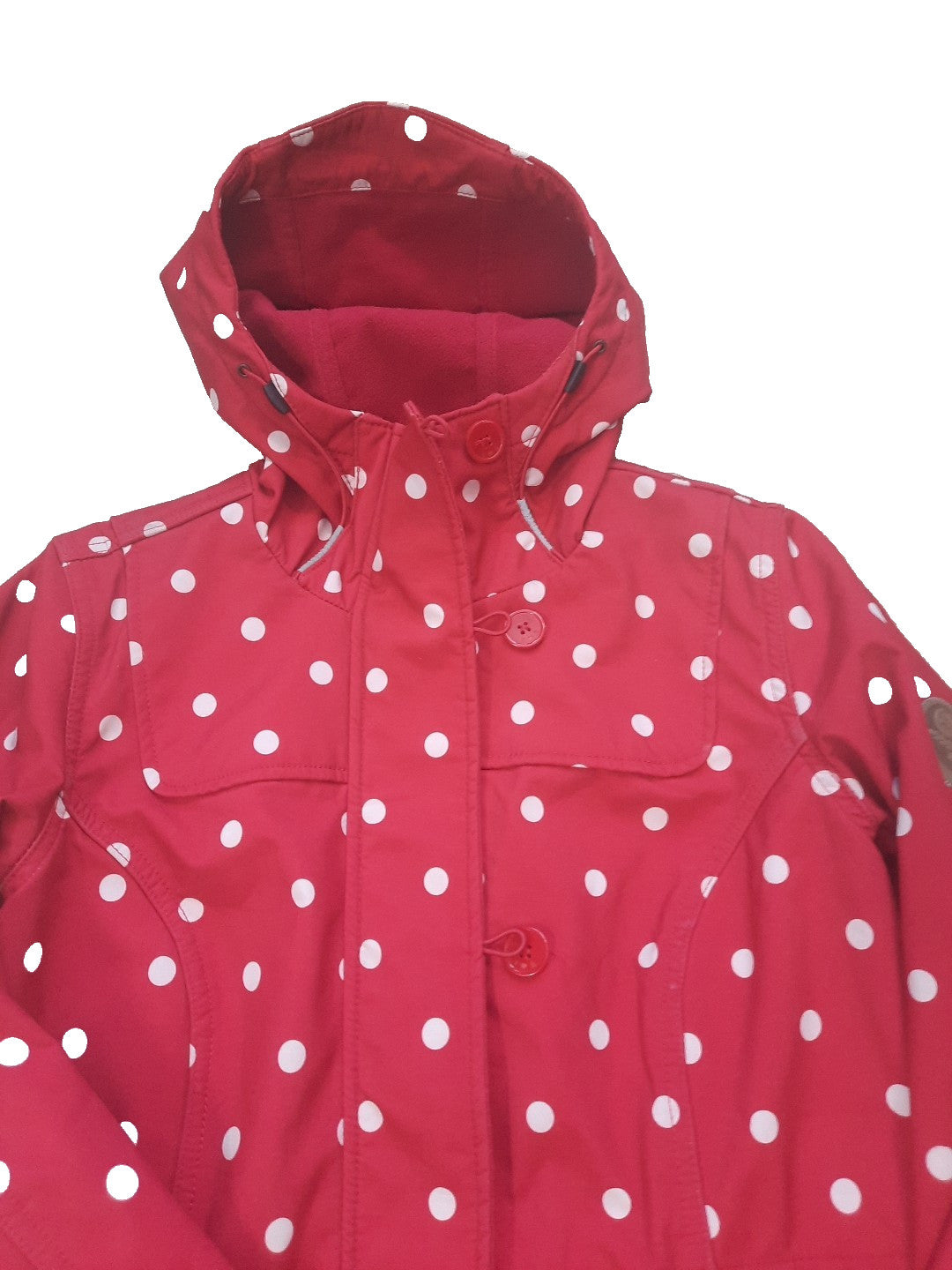 Blutsgeschwister Softshell Parka Pünktchen Regenparka
