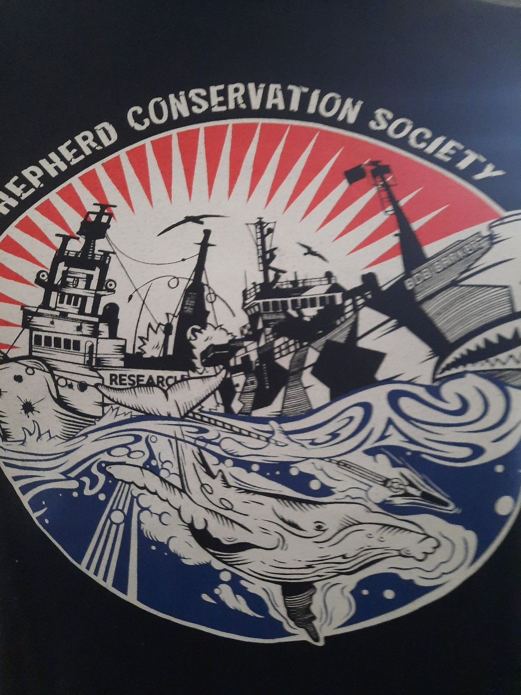Sea Shepherd  T-Shirt Gr XXL CONSERVATION SOCIETY