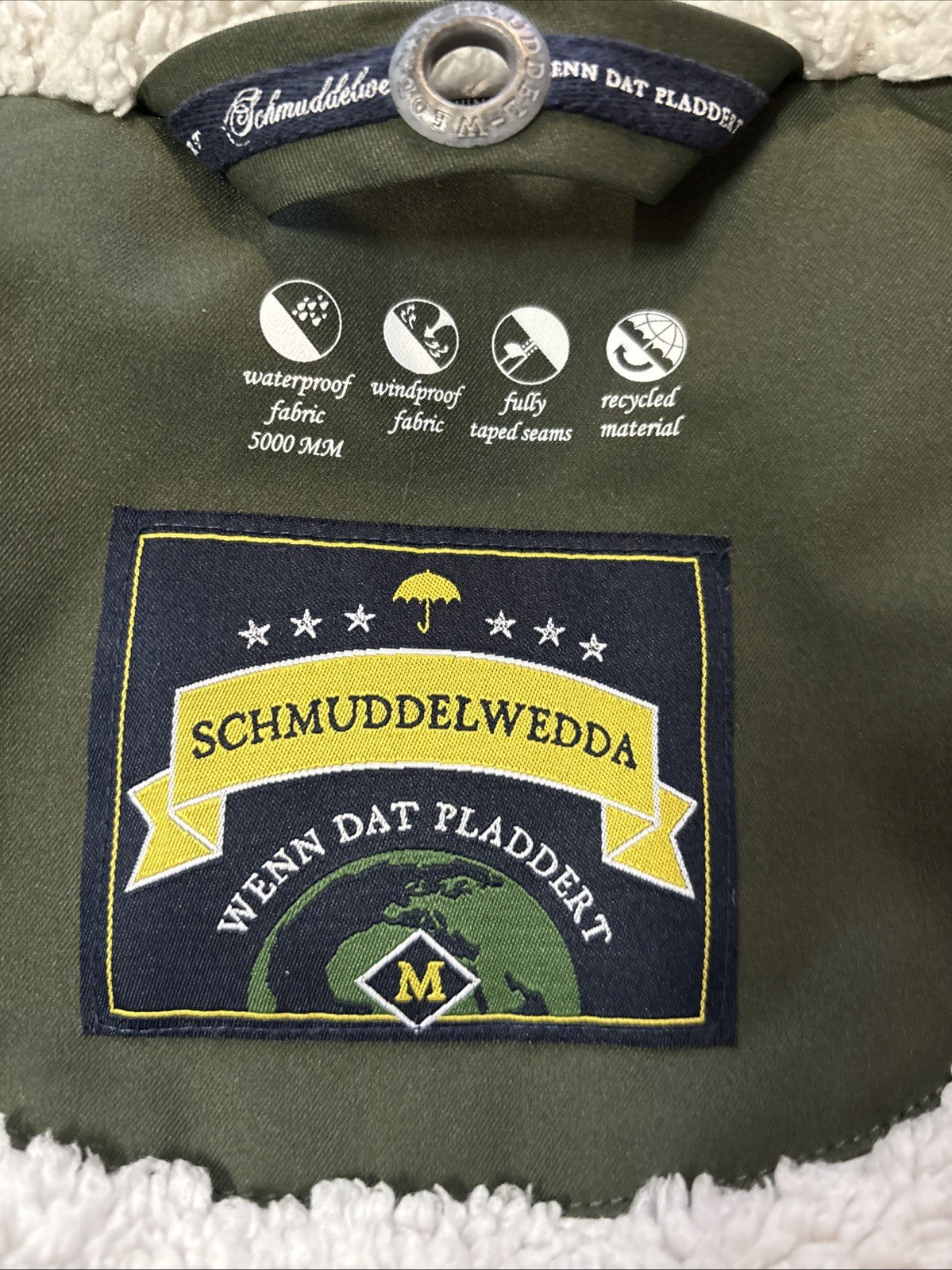 Schmuddelwedda Winterjacke Gefüttert