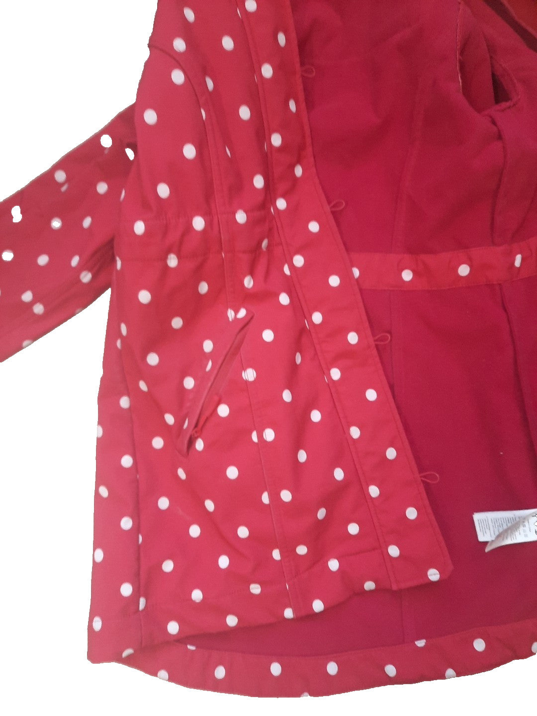 Blutsgeschwister Softshell Parka Pünktchen Regenparka