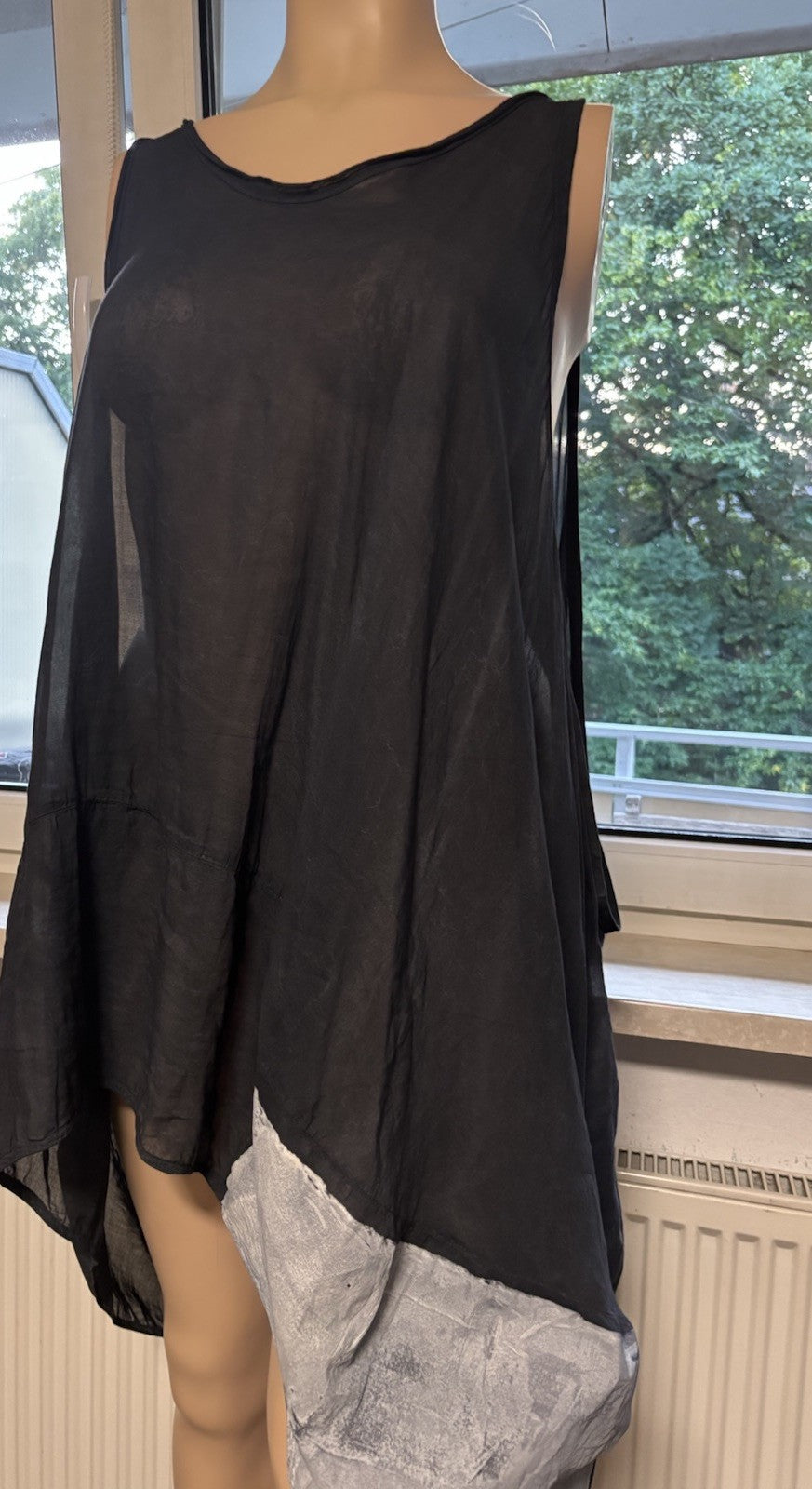 Rundholz kleid 3 Lagig Sommer