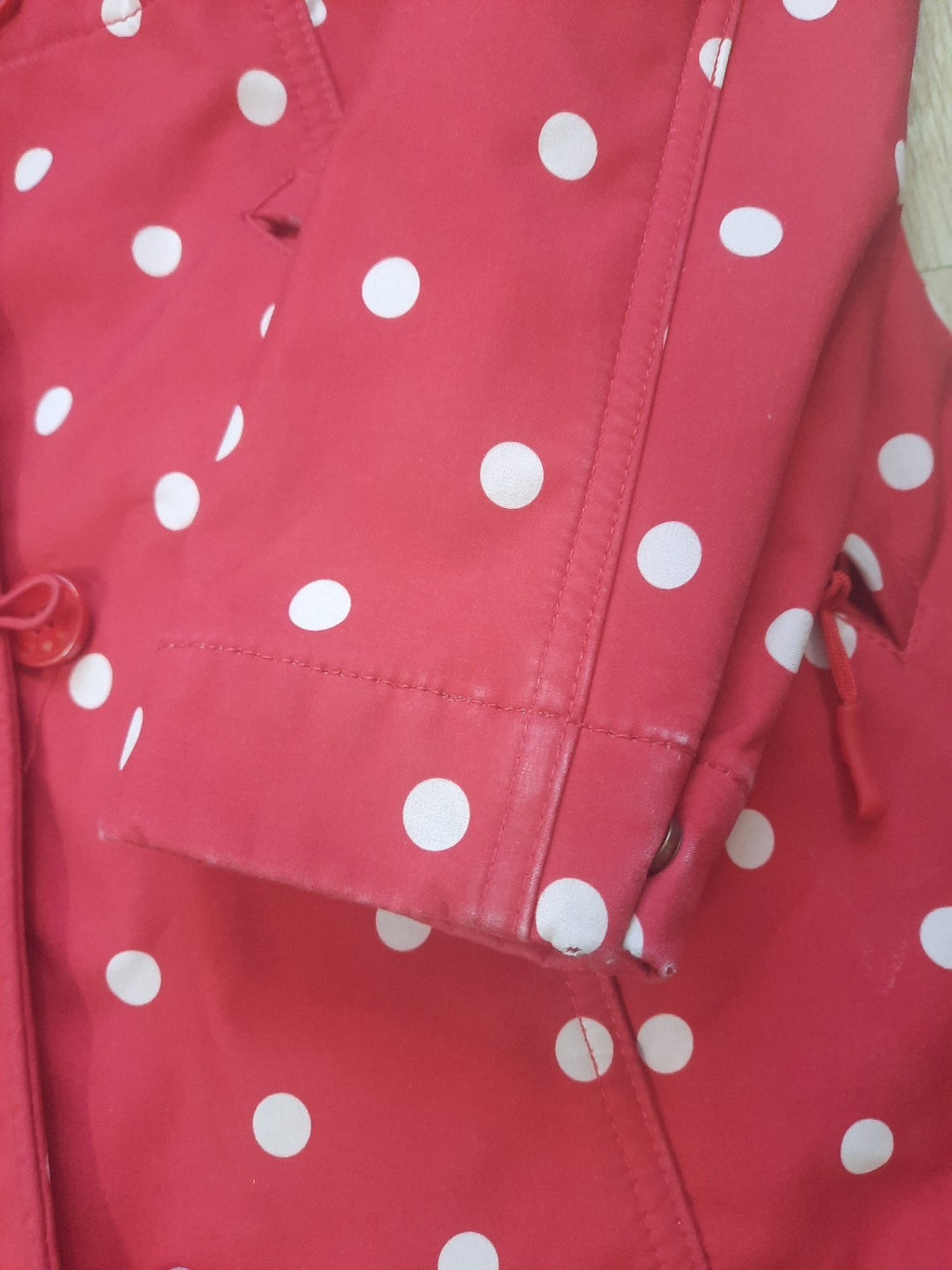 Blutsgeschwister Softshell Parka Pünktchen Regenparka
