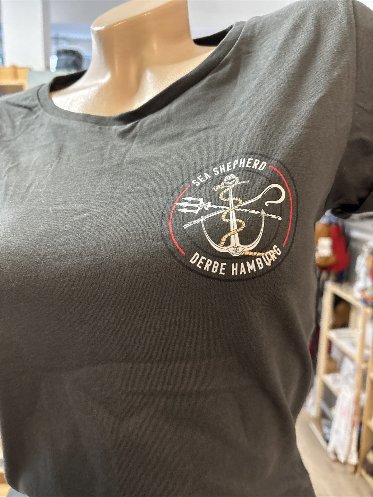 Derbe Sea shepherd shirt Damen T SHIRT Together We Protection